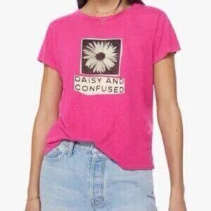 NWT Womens Mother Daisy and Confused T Shirt